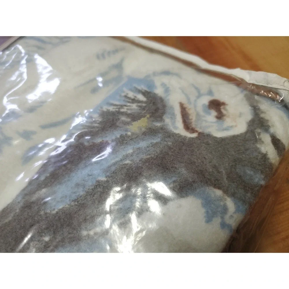 BEACON Stallions All Purpose Blanket‎ Twin Full 73x90 Western Horses Made In USA
